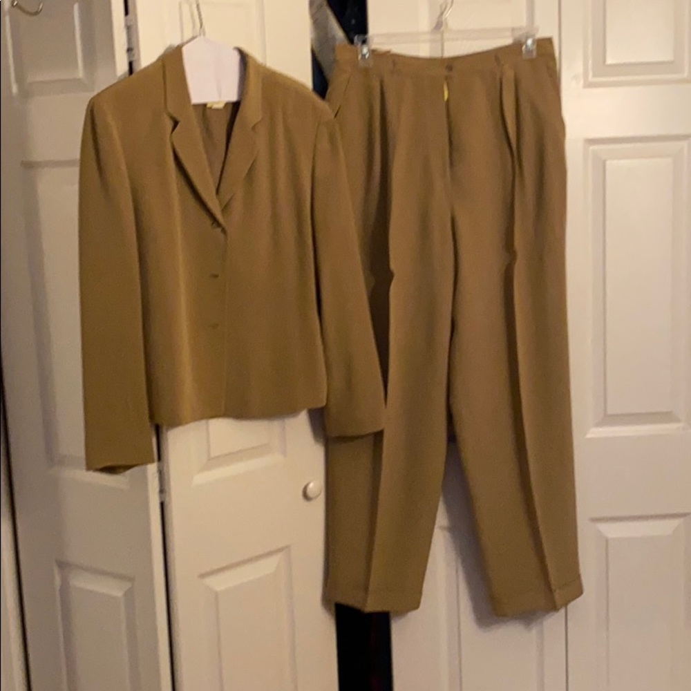 Silk pantsuit